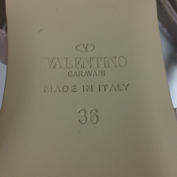 VALENTINO Rockstud Slingback Ballerina Fla… - Picture 8 of 14